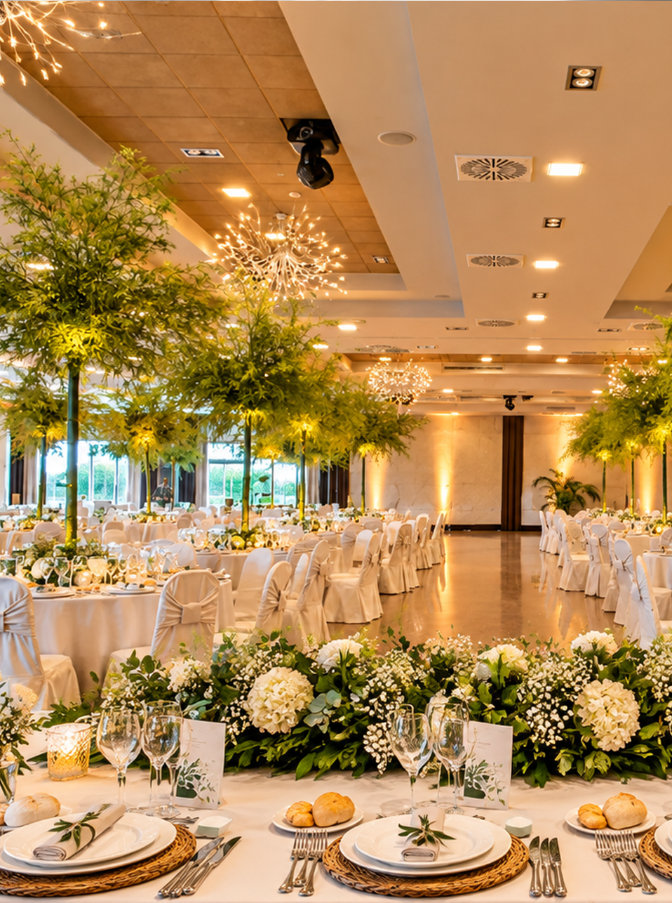 Banquete de boda en Aquario Celebraciones